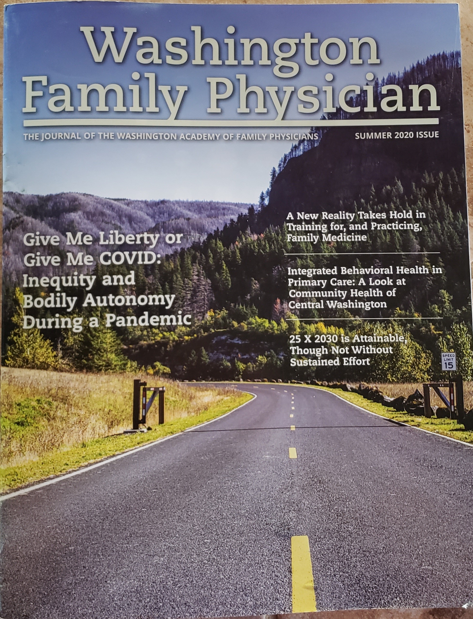 Integrated Behavioral Health Highlight in the Washington Family Physician